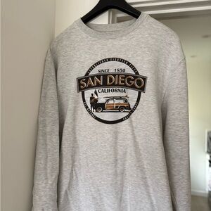 Gray San Diego Graphic Sweatshirt